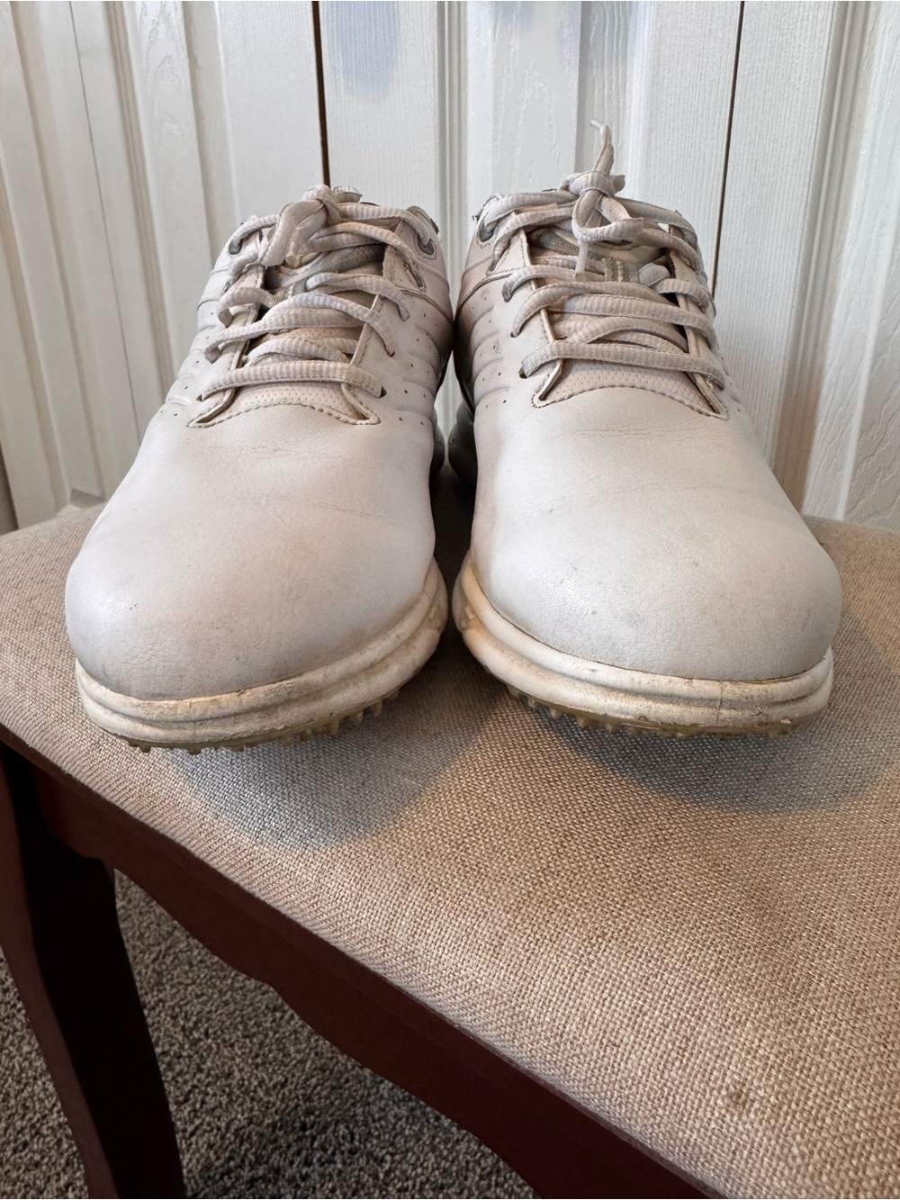 FootJoy FJ Men’s White/Gray Athletic Golf Casual Shoes Size 8.5 Lace Up - Picture 6 of 12